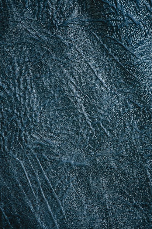 close up shot of silver leather texture background, Stock image