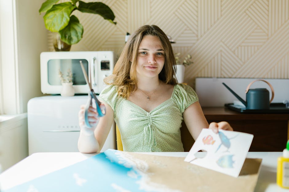 teens engaged in art therapy session - adolescent counseling