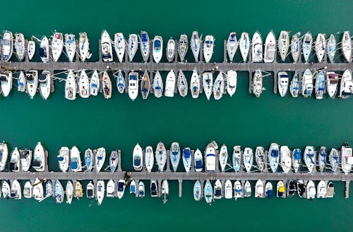 Birds Eye View of a Wharf