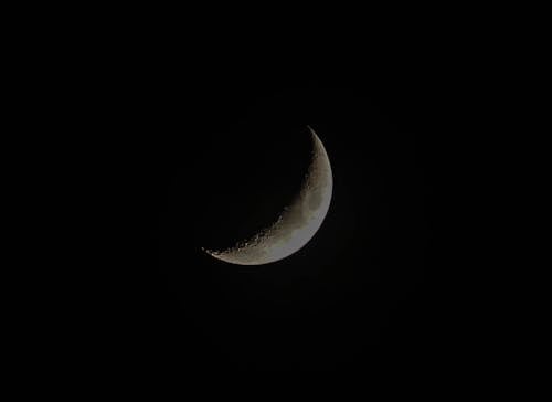 Foto d'estoc gratuïta de creixent, fons de la lluna, fons de pantalla de lluna