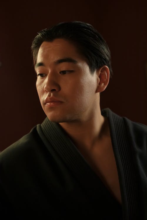 Man in Black Robe