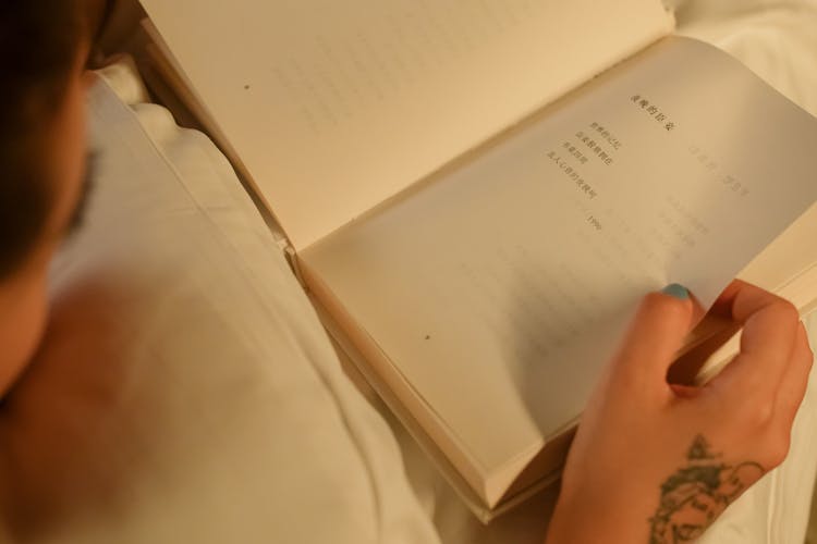 Person Reading A Book