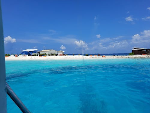 Gratis stockfoto met Maldiven, reizen over zee, strand
