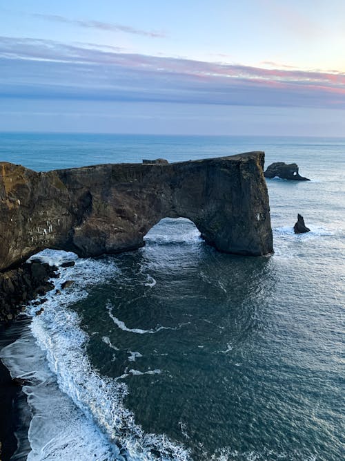 An Rocky Island with a Hole