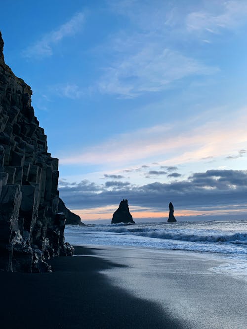 Rock Formations on the Beach