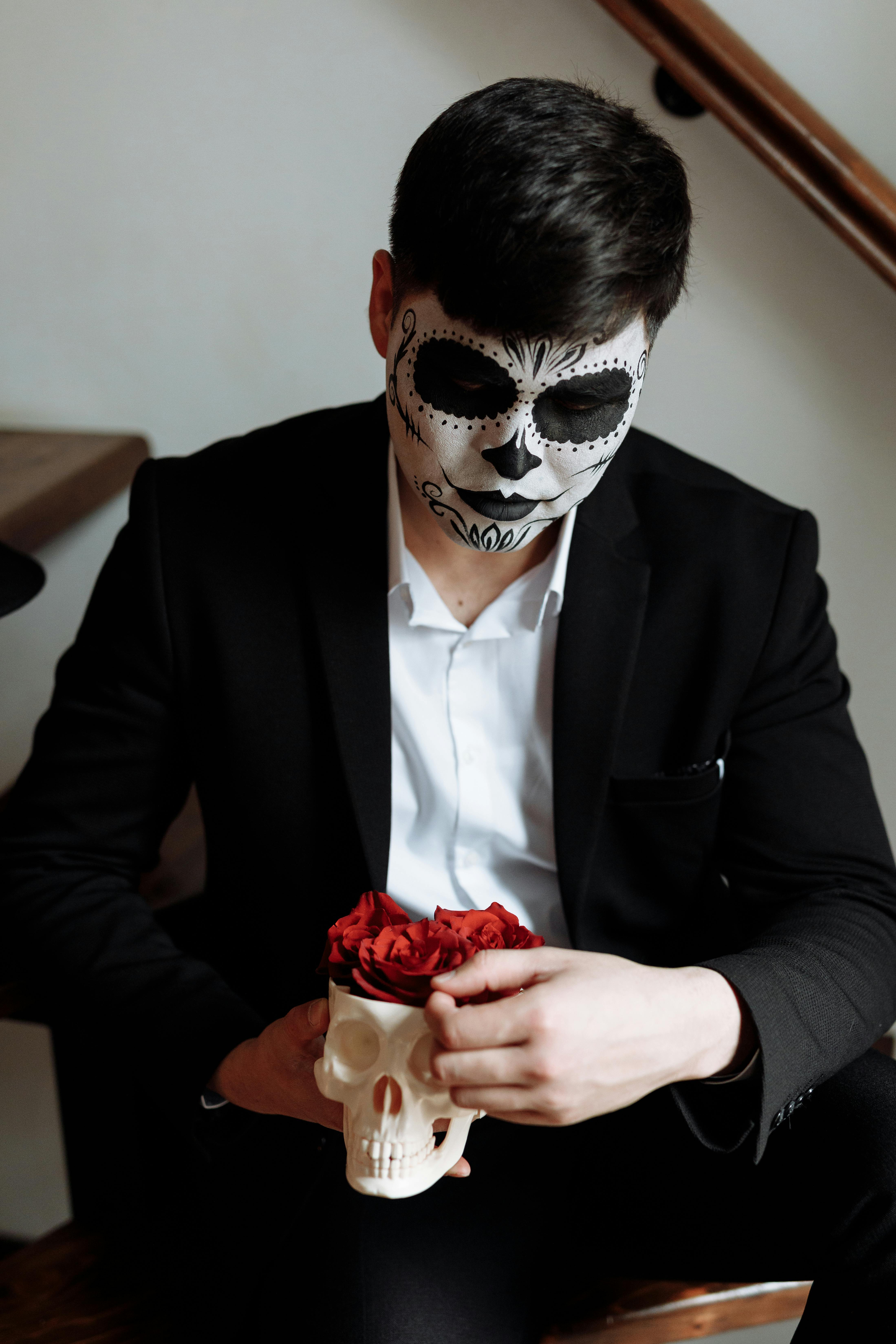 A cara assustadora do Halloween fotos, imagens de © nito103 #3958437
