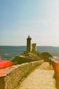 Lighthouse Tower Beside the Sea