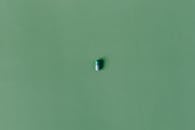 A Capsule on a Green Surface