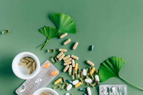 Flat Lay Photo of Alternative Medicines