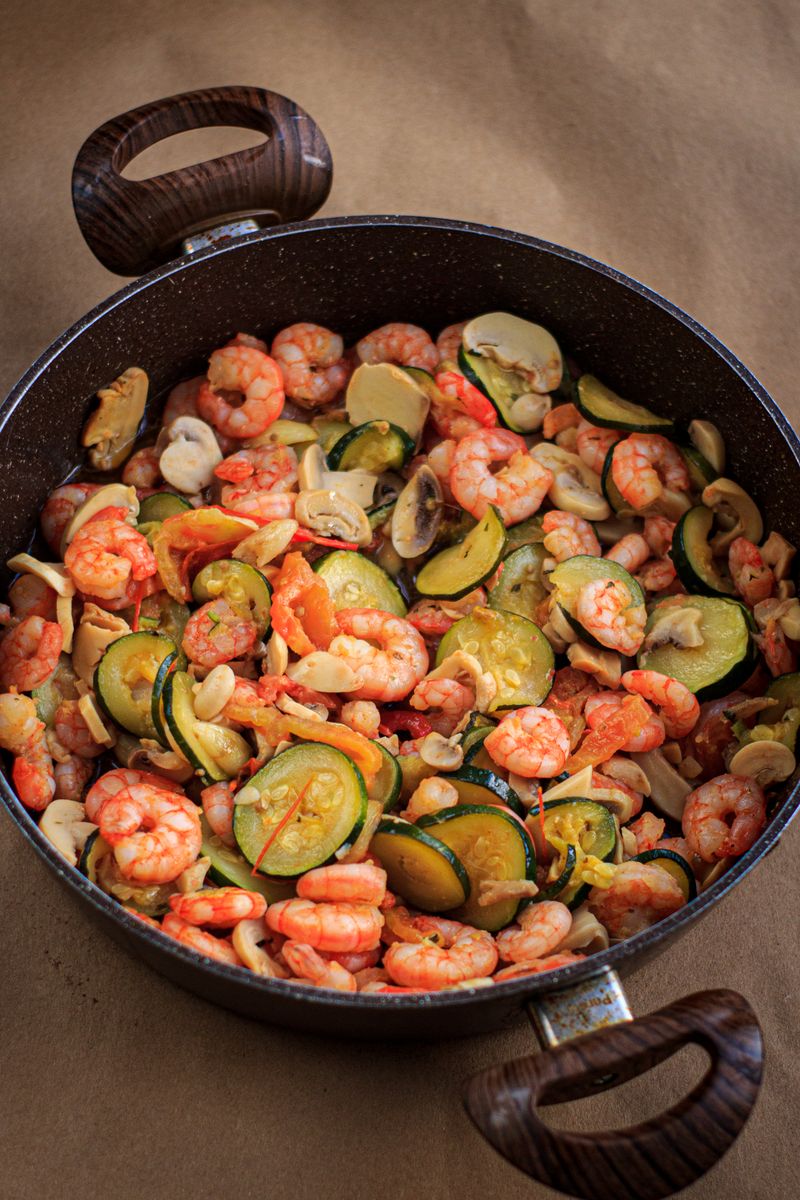 hidangan udang goreng mentega
