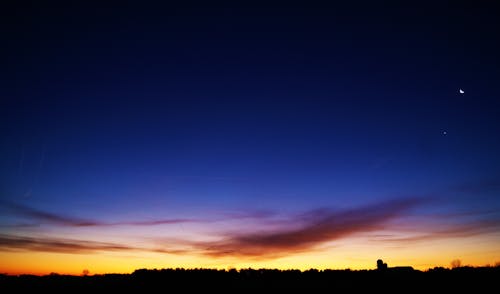 Foto profissional grátis de alvorecer, azul, calma