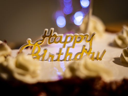 Ingyenes stockfotó boldog születésnapot, dekoráció, desszert témában