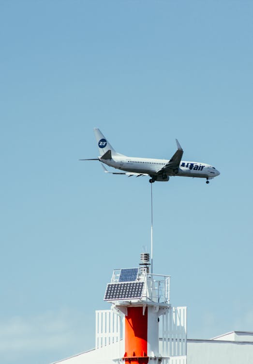 Photo of Airplane on Top of Building