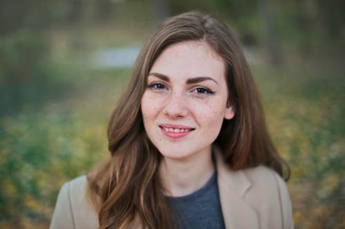 Free Woman Wearing Coat Stock Photo