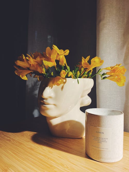 Decorative Vase with Flowers