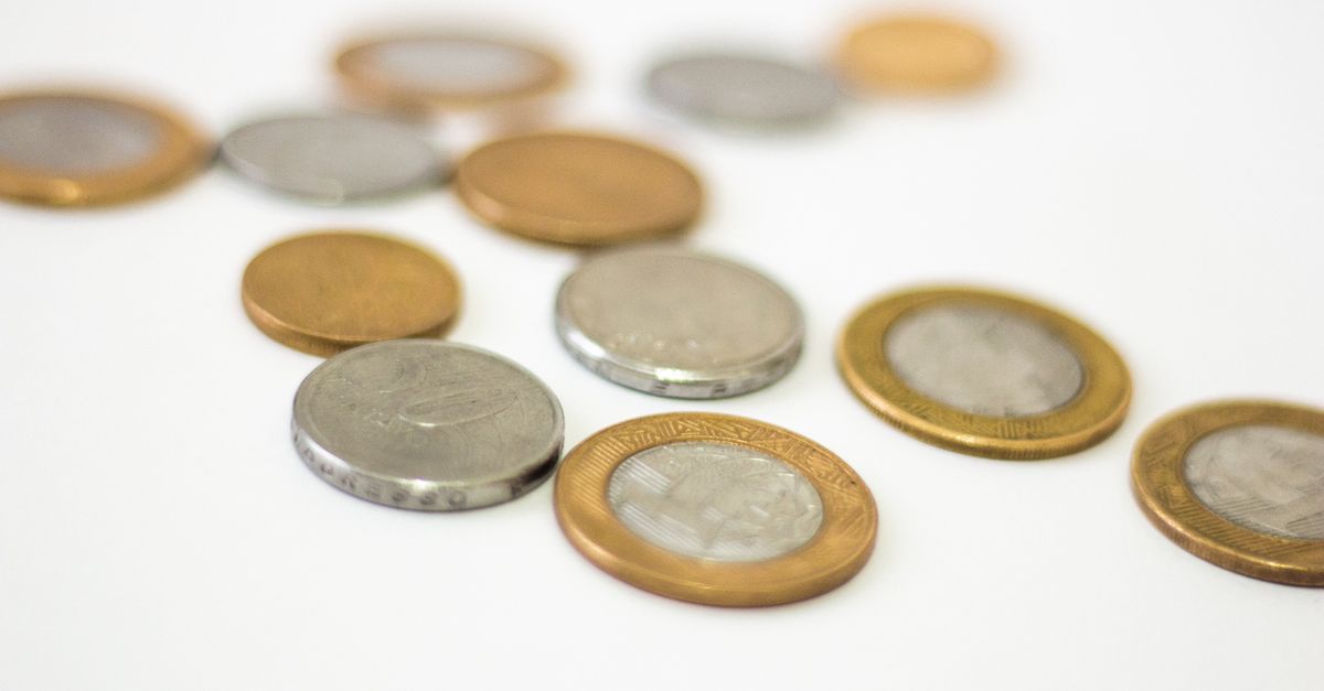 Silver Rimmed Coin Silver and Gold Round Coins · Free Stock Photo