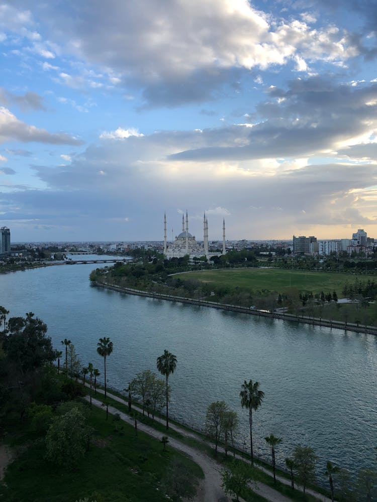 The Seyhan River In Adana Turkey