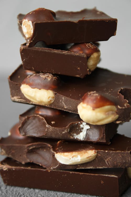 Free Close-Up Photography of Chocolate Bars Stock Photo