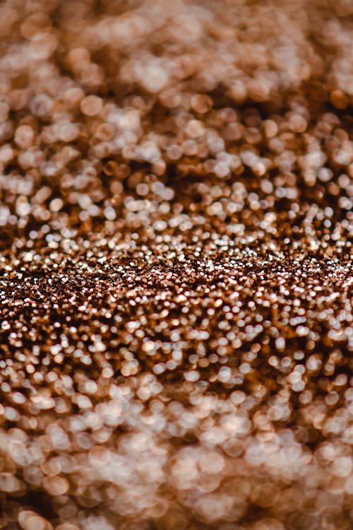 Rough Brown Surface in Close-up Shot