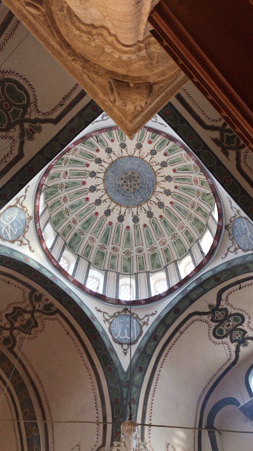 Dome Ceiling of a Building