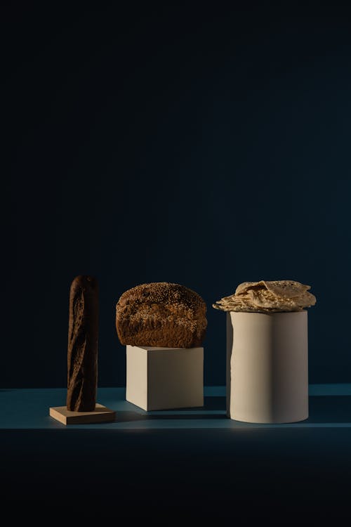 Darmowe zdjęcie z galerii z bagietka, chleb, figury geometryczne