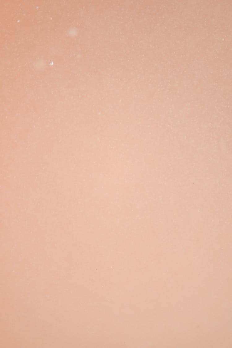 Bubbles In Pastel Orange Background 