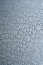 White and Gray Polka Dot Textile