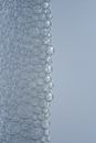 Clear Glass Container With Water Droplets