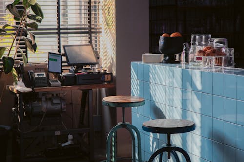 Stools in Business Interior