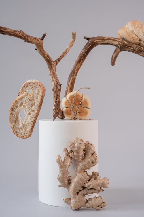 Ginger and Bread on Dry Branches 