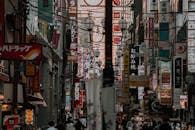 Buildings with Business Signages