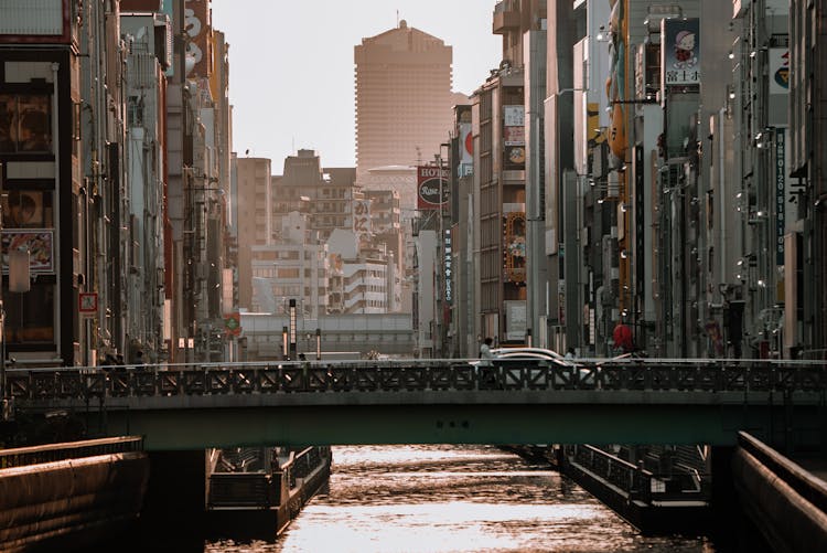 
A Bridge Over The Dotonbori Canal