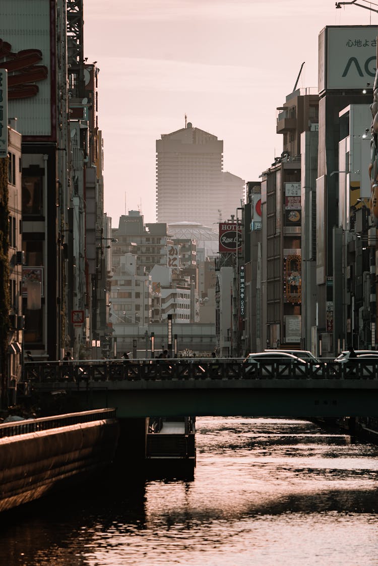 
A Bridge Over The Dotonbori Canal