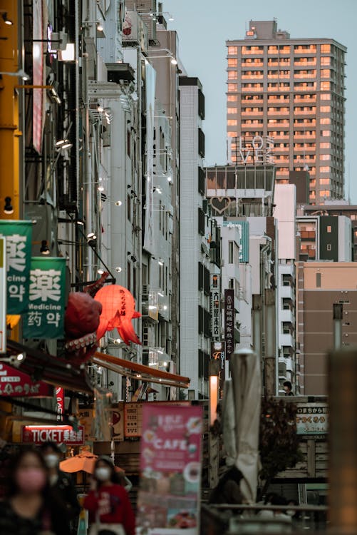 Ilmainen kuvapankkikuva tunnisteilla dotonbori, japani, katu