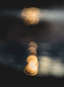 Soft, glowing bokeh light patterns creating an abstract and calming visual effect.