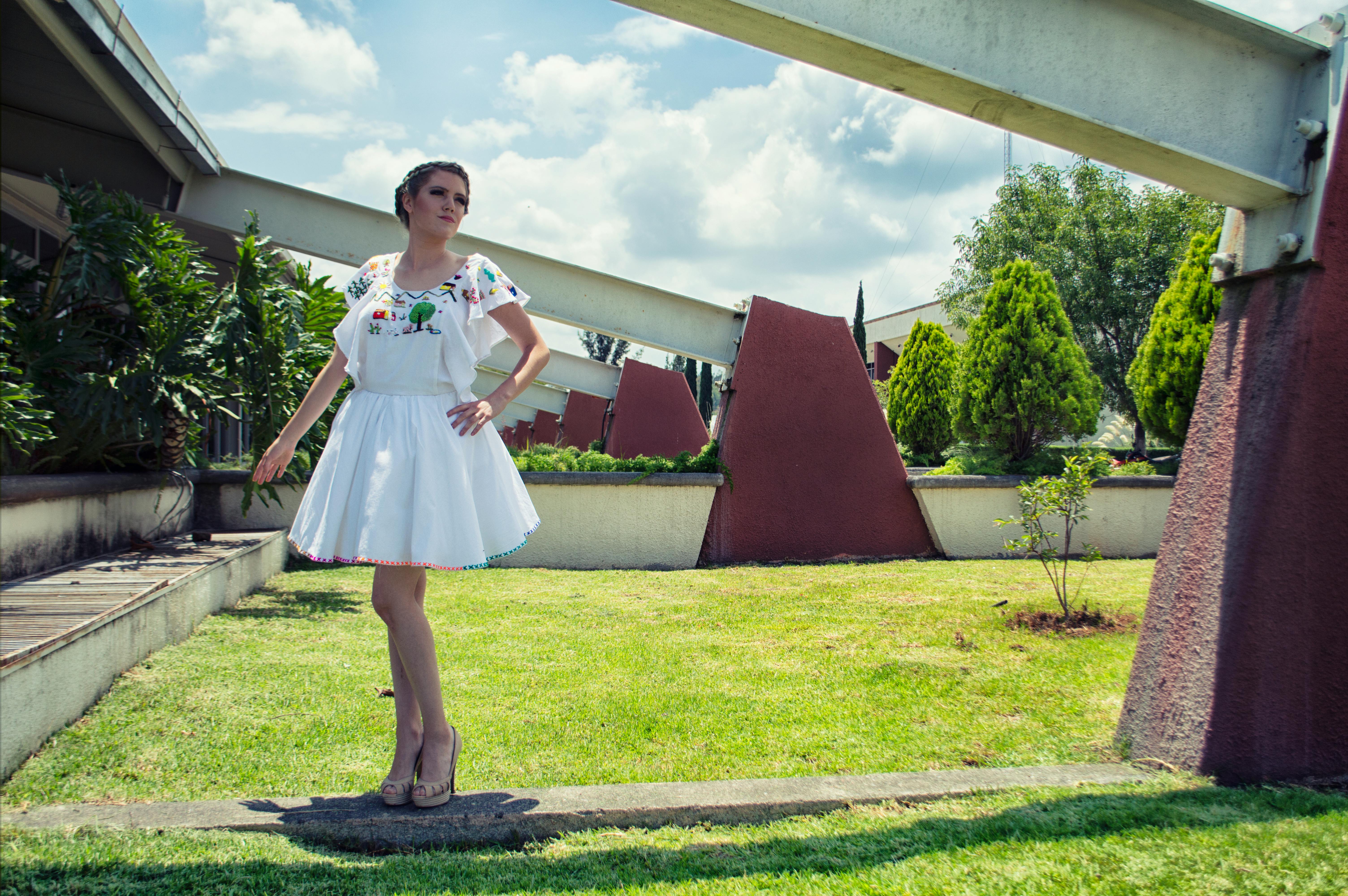 Free stock photo of campus, cute, dress