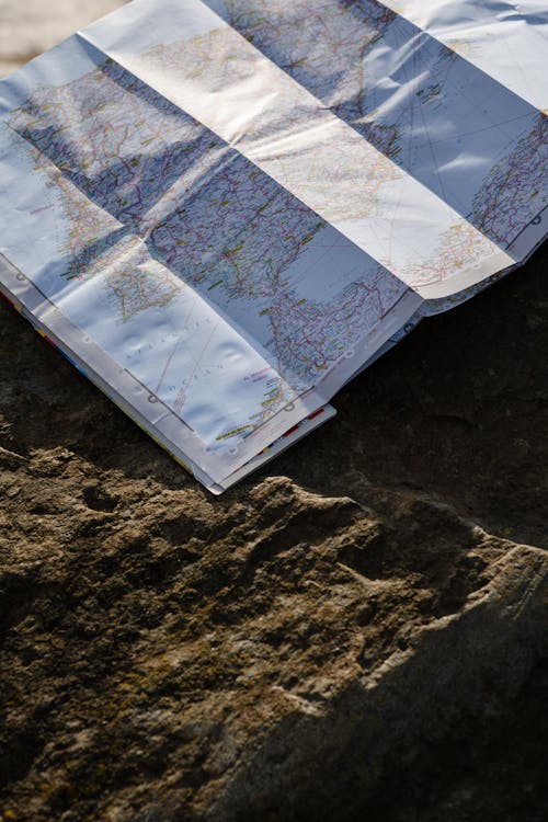 A World Map on a Rock