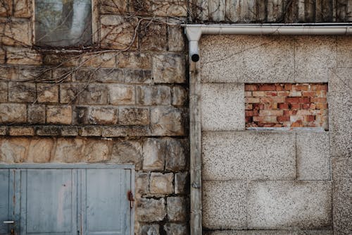 beton, blok duvar, kirli içeren Ücretsiz stok fotoğraf