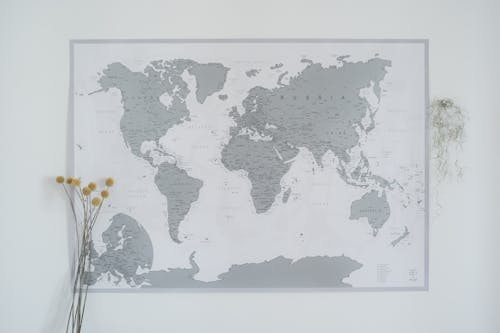 A Scratch Map on the Wall