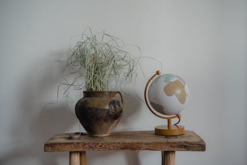 Бесплатное стоковое фото с ваза, глобус, декоративный