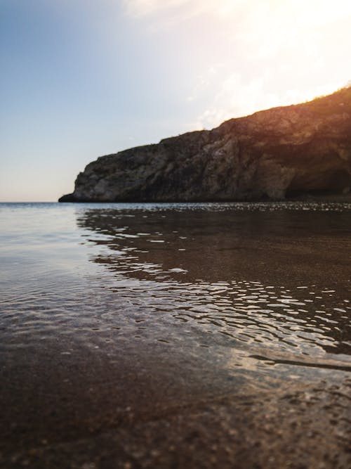 A Mountain near the Beach