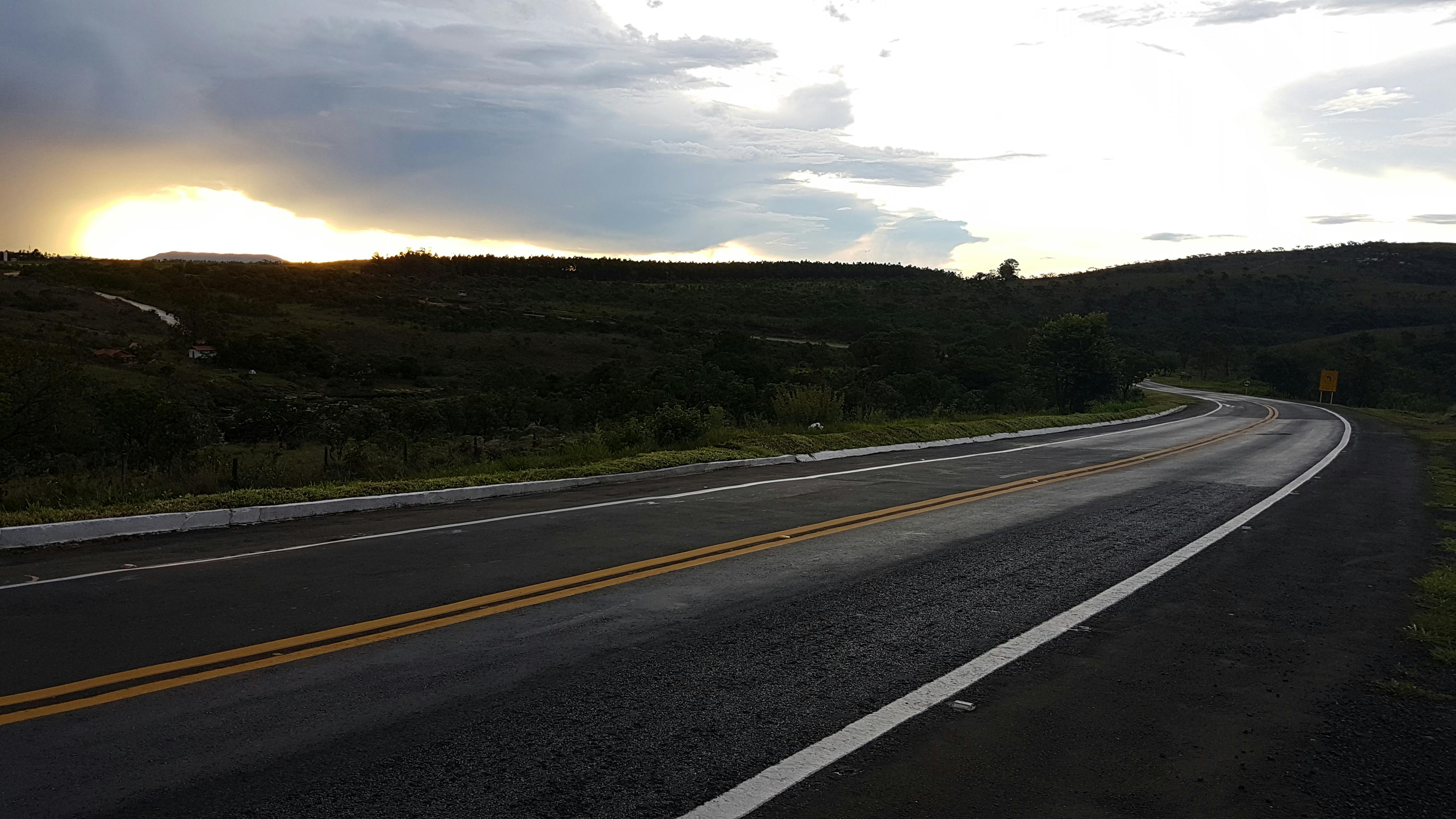 Free stock photo of road, sunset