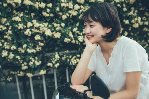 Portrait of a Woman Smiling