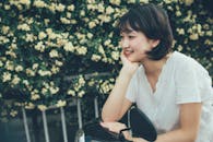 Portrait of a Woman Smiling