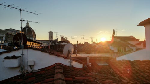 Free stock photo of florence, florence cathedral, houses