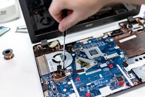 Laptop Repair Close-up