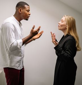 couple en dispute