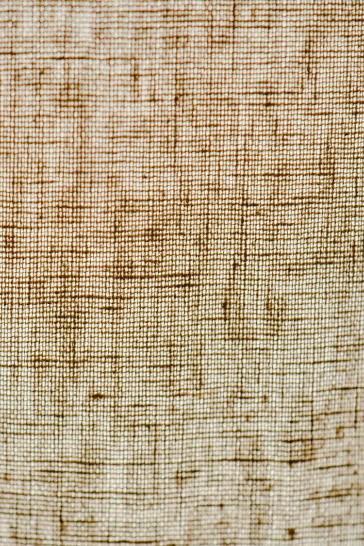 Close Up Shot Of Beige Fabric