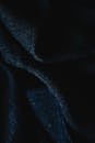 Blue Textile in Close-Up Photography