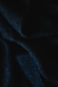 dark navy indigo fabric